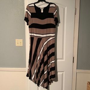 Asymmetrical dress